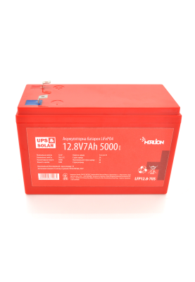 Літій-залізо-фосфатний акумулятор Merlion LiFePO4 12.8V 7AH (4S2P/BMS-10A), (151х65х97) for UPS, до 5000 циклів, Q12