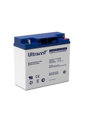 Акумуляторна батарея Ultracell UCG20-12 GEL 12V 20 Ah (182x 77 x 168) White Q1/230