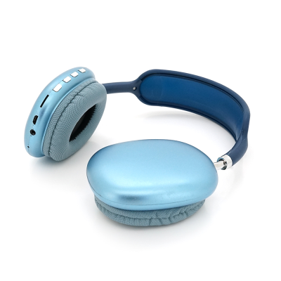 Бездротові навушники Bluetooth Macaron P9, Blue