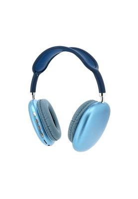 Бездротові навушники Bluetooth Macaron P9, Blue