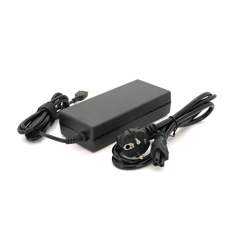 Блок живлення MERLION для ноутбука LENOVO 20V 6,75A (135 Вт) штекер FOR YOGA, довжина 0,9м