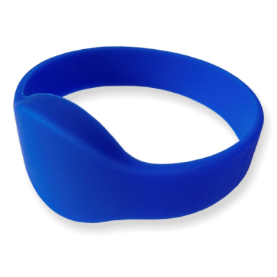 Безконтактний браслет ID Em-Marine 125 КГц (TK4100) Ø54 силіконовий колір синій Упаковка 100 шт