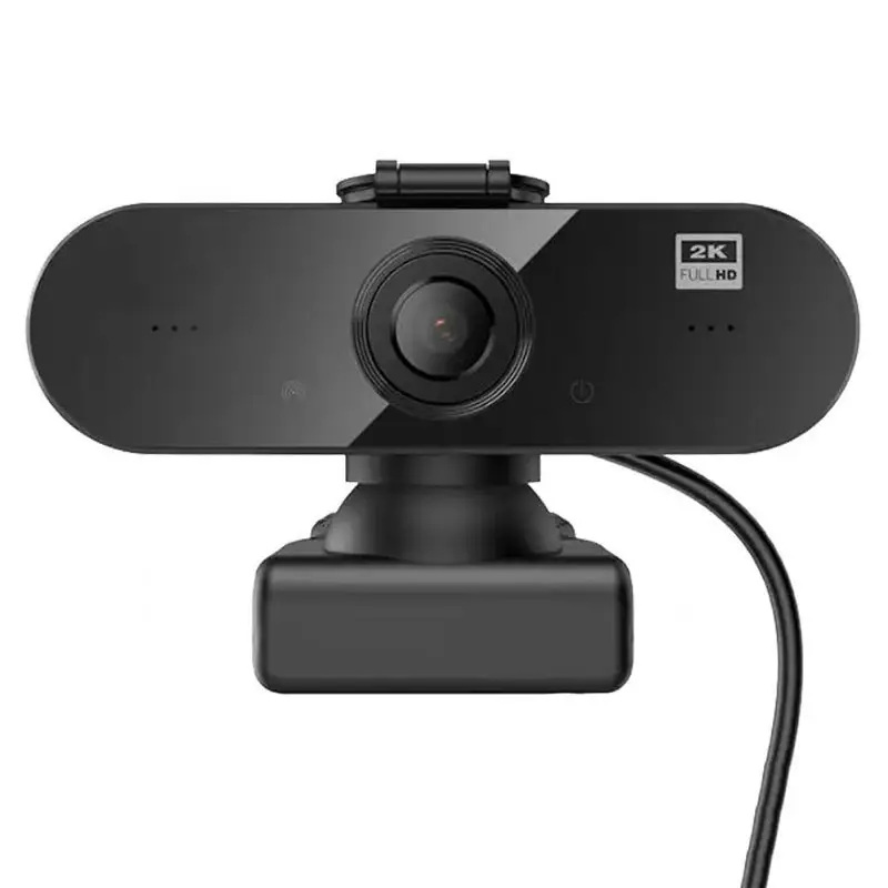 Вебкамера з гарнітурою Borofone BDI04, 1920p, пласт. корпус, Black, Q100