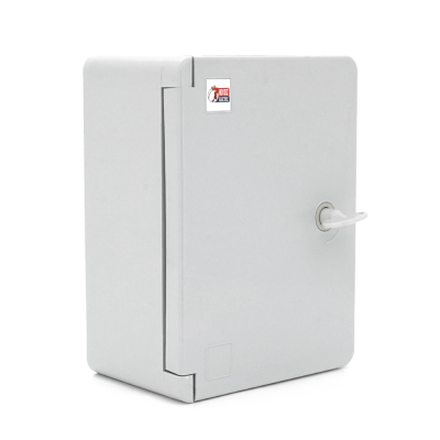 Бокс міцний з ABS пластику з монтажною панеллю 280х210х130, IP65