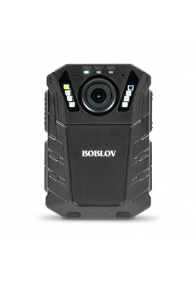 Нагрудний відеореєстратор Boblov K09, mini-USB, кут огляду 140 °, 3Мп, акб 2800 мАг, 88 * 62 * 34 мм