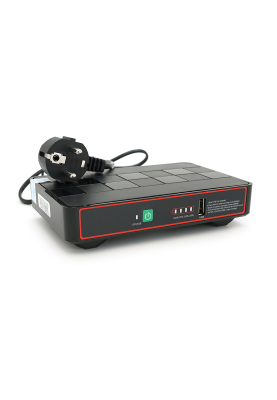 ДБЖ Green Wave ECO418Pro-18W для роутерів/комутаторів/PON/POE, 5/9/12/15/24V, (12000MAh), Black, BOX, Q20