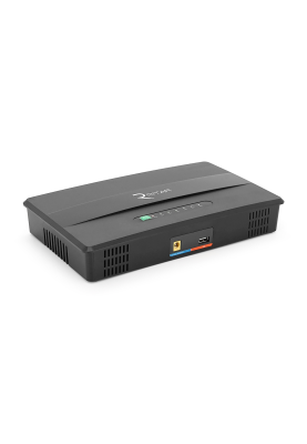 ДБЖ Green Wave EcoPlus8100L-100W для роутерів/комутаторів/PON/POE, 5V/USB-2A, 12V/8A, 19V/5A, (16000mAh), Black, BOX, Q10
