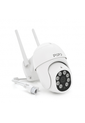 5 Мп Wi-Fi/LAN відеокамера вулична SD/карта PiPo PP-IPC37D5MP25 PTZ 2.8mm ICSee