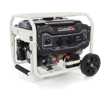 Бензиновий генератор Matari MH4000E (2.8 кВт), однофазний 220V, 50Hz, об'єм бака 13л, стартер