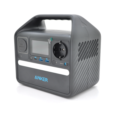 Портативне джерело живлення Anker Power House 521, ємність 256W/h, потужність 250Вт (пікова 400Вт), АКБ LiFePO4, 3.7кг, 216*211*144 мм, Q1