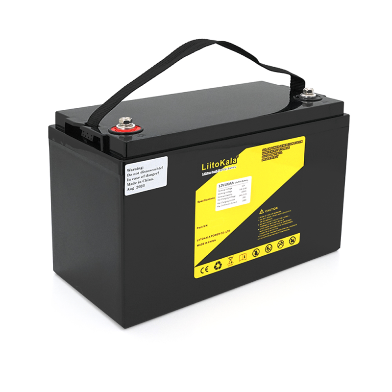 Акумуляторна батарея LiitoKala LiFePO4 12,8V 100Ah з BMS (330*170*220mm), 9.5kg