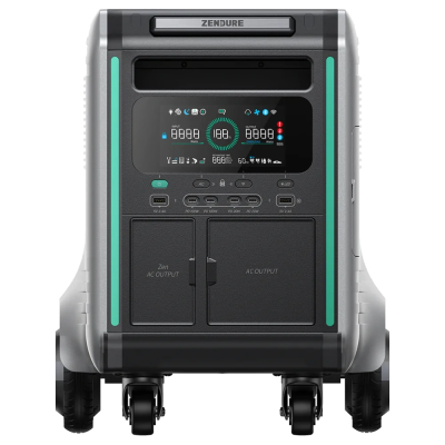 Портативне джерело живлення Zendure SuperBase V4600, ємність 4608Вт*год, потужність 3680Вт, Bluetooth, Wi-Fi, 55 кг, 730*346*442