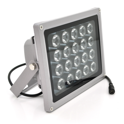ІЧ-прожектор YT-IR2012HW. 12V, 40W, 20LED, IP66, 850Нм, кут огляду 90 °, дальність до 80м.