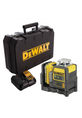 Лазерний нівелір DeWalt DCE0811D1G, зарядка + акумулятор, Box