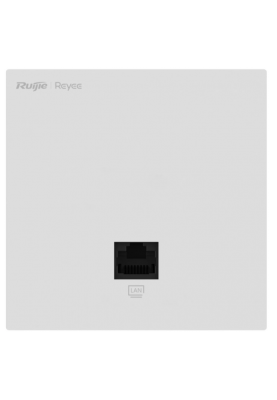 Настінна дводіапазонна гігабітна точка доступу Ruijie Reyee RG-RAP1261, 1 x 10/100/1000Base-T, живлення PoE, 86 x 86 x 42.4 мм