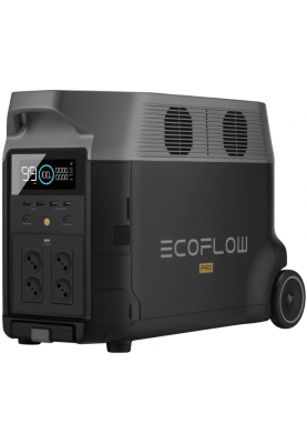 Портативна зарядна станція EcoFlow DELTA Pro (ємність 3600 Вт·ч), 3500 циклів, потужність 3600 Вт (пікова 4500 Вт), 635x284x420 мм, вага 45 кг