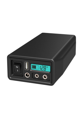 Портативний PowerBank, 24000mAh, Вихід: DC12V/5A 9V/2A 6V/2A 5V/2A, Вхід: DC 14.6V , LCD