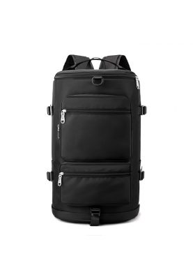 Рюкзак спортивний Merlion, 29x29x49cm, з плечовим ременем, Black
