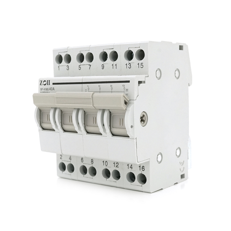 Модульний перекидний автомат трипозиційний (перекидний автомат) Voltronic SF219G-4P-40A із загальним виходом