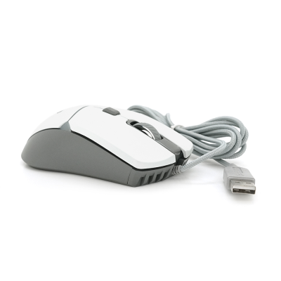 Ігрова миша провідна CRYPTO VX7 SPACE EDITION, 6 кнопок, 200-8000 DPI, Led Lighting RGB, 1,8м, Windows XP/Vista/Win7/8/10/11 Mac OS X, White, BOX