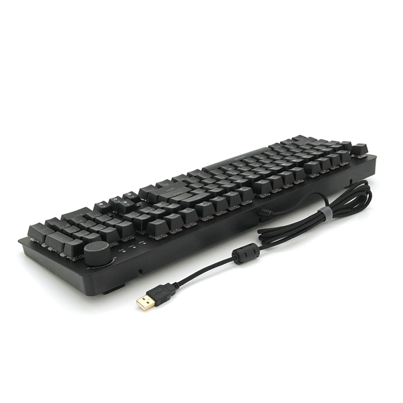 Клавіатура USB Fantech MK853V2, довжина кабелю 135см, (Eng/Укр/Рус), Black, 104к, Q10
