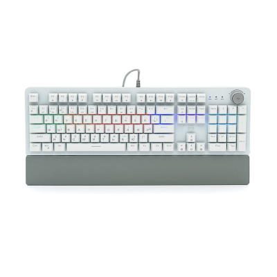 Клавіатура USB Fantech MK853V2 SPACE EDITION, довжина кабелю 135см, (Eng/Укр/Рус), White, 104к, Q10