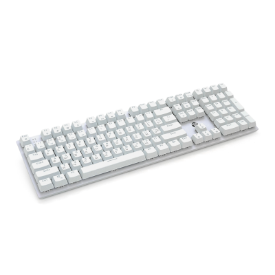 Клавіатура USB Fantech MK855RGB, довжина кабелю 135см, (Eng/Укр/Рус), White, 108к, Q10