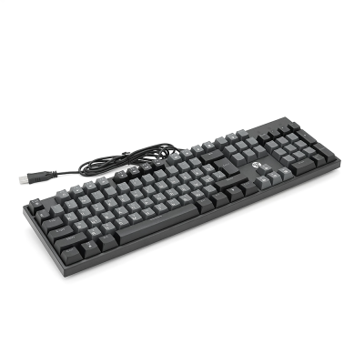 Клавіатура USB Fantech ATOM MK886, (Eng/Укр/Рус), Grey (red switch), 104к, Q10