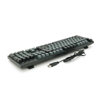 Клавіатура USB Fantech ATOM MK886, (Eng/Укр/Рус), Grey (red switch), 104к, Q10