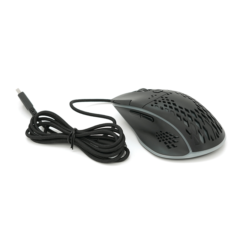 Миша провідна iMICE T97, 7 кнопок, 1000/1600/2400/3200/4800/7200 DPI, Led Lighting, 1,3м, Windows XP/Vista/Win7/8/10 Mac OS X, Black, COLOR BOX, Q40