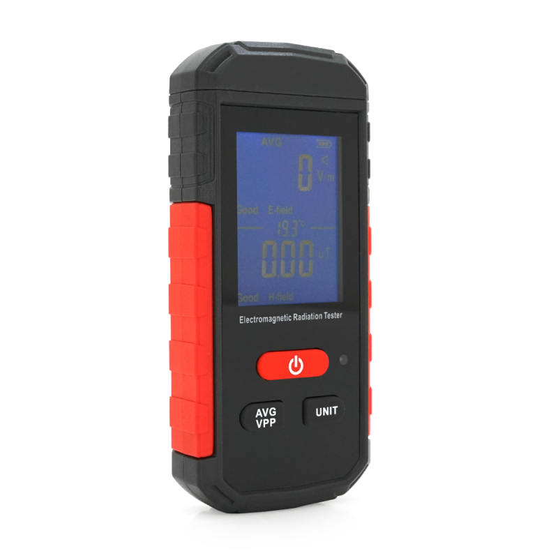 Детектор електромагнітних випромінювань Wintact WT3122 (1~1999В/м, 0,01~99,99мкТл), LCD