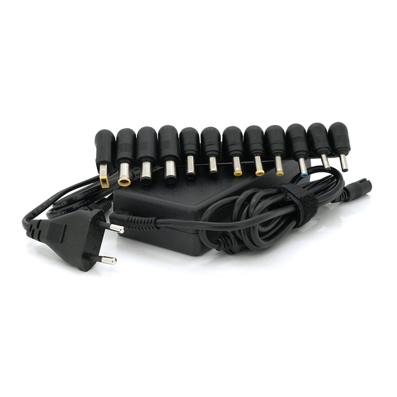 Універсальний БП 120W, High Quality, корпус - пласт, 12 роз'ємів + каб. харчування, BOX