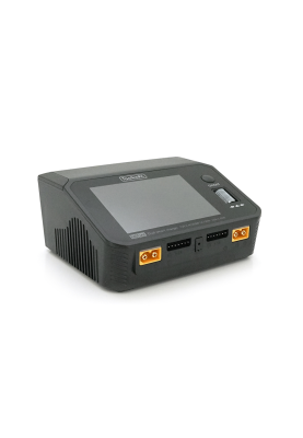 Зарядний пристрій ToolkitRC M6DAC два канала по 350Вт, тип АКБ LiPo, LiHv, Li-ion, NiMh, LiFe, Pb, USB iнтерфейс, XT60, вхiд 7-28В,AC 100-240В, вага 520г