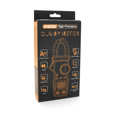 Мультиметр ANENG ST181, вимірювання: V, A, R, C, T, F