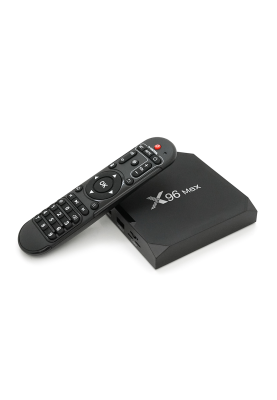 Медіа приставка X96-Max 4/64G Smart TV Box (Android 9.0, ОЗУ 4 Гб, 32Гб вбудованої пам'яті, 4-х ядерний процесор Amlogic 905 (2,0 ГГц)