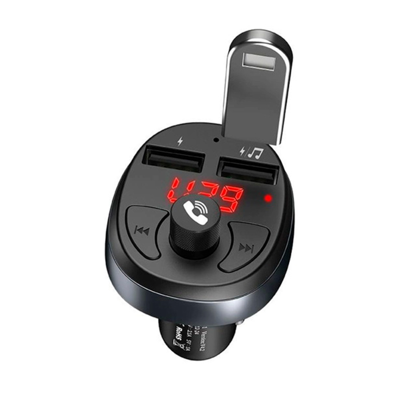 FM-модулятор HOCO E41, Black, Box