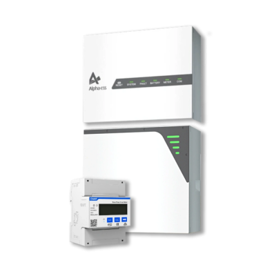 Комплект резервного живлення AlphaESS 5кВт (SMILE-S6-HV + SMILE-BAT-5PH + Смарт-метр), WIFI, LiFePO4, MPPT, вага 92 кг