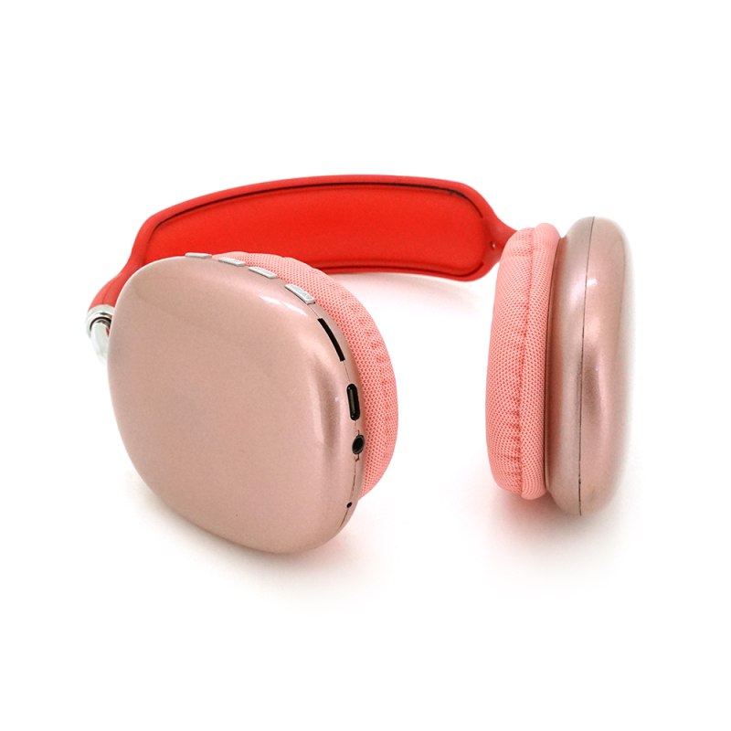 Бездротові навушники Bluetooth Macaron P9, Red