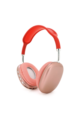 Бездротові навушники Bluetooth Macaron P9, Red