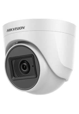 5Мп Turbo HD відеокамера Hikvision із вбудованим мікрофоном DS-2CE76H0T-ITPFS (2,8 ММ)