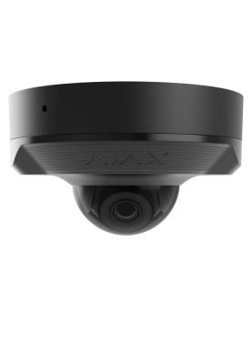 5 Mp дротова IP-камера Ajax DomeCam Mini (5 Mp/2.8 mm) Black