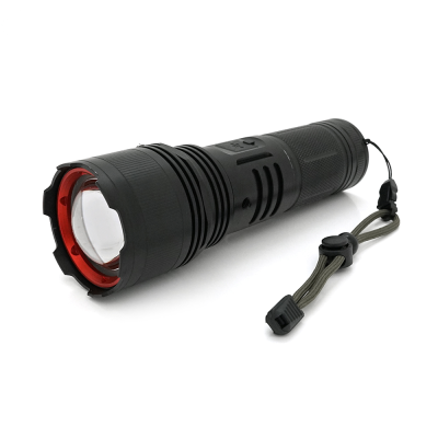 Ліхтар пошуковий PLD-503-TG, 5 режимів, power bank 3000mAh(3*18650), IP65, живлення від USB кабелю, 235х135х72мм, 0.9кг, Black, BOX