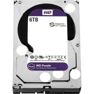 Жорсткий диск 3.5" WD63PURU-78, 6 ТБ, SATA 3, 5400 об/хв, кеш 256 МБ