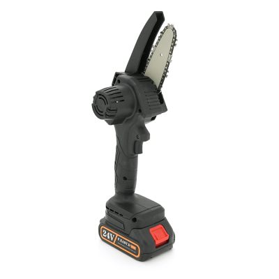 Акумуляторна ланцюгова пилка Mini Chain Saw 15cm, 24V, зарядний+акумулятор, Вох
