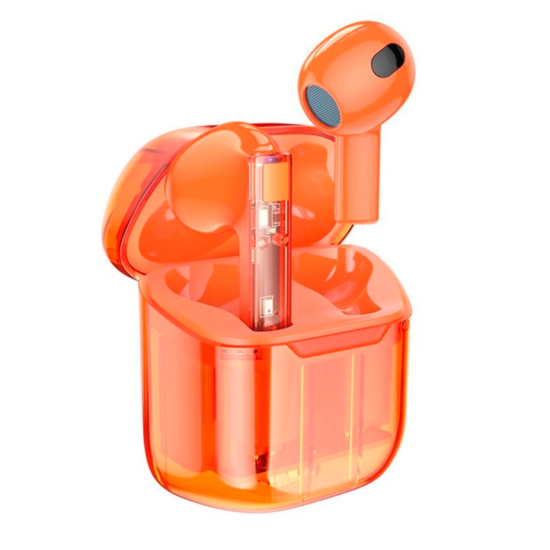 Навушники Bluetooth Borofone BW23, Orange, Кейс