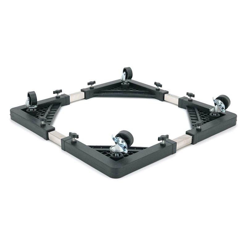 Платформа для побутової техніки на коліщатках + ніжки YT-18, 56х56см, до 138кг, Box