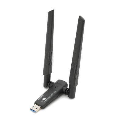 Бездротовий мережний адаптер Wi-Fi-USB LV-UAC21, AC600, з подвійною антеною, 802.11 a/с, 600MB, Box