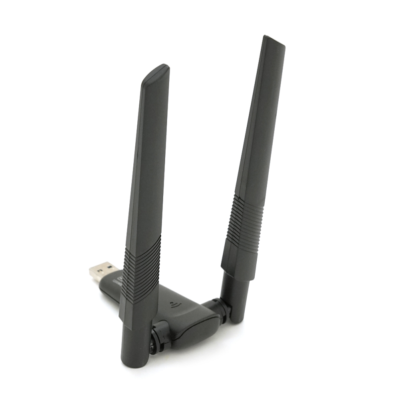 Бездротовий мережний адаптер Wi-Fi-USB LV-UAC21, AC600, з подвійною антеною, 802.11 a/с, 600MB, Box