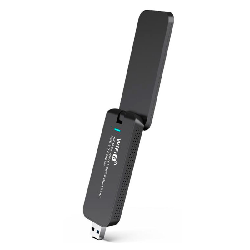 Бездротовий мережний адаптер Wi-Fi6-USB LV-UAX02, 802.11 a/b/g/n, 1800Mbps, Box