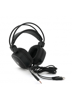 Навушники провідні Jedel GH-230, з мікрофоном та регулюванням гучності, Black, Box